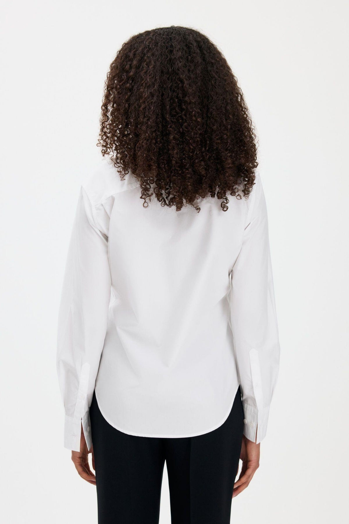 Classic Poplin Shirt- White