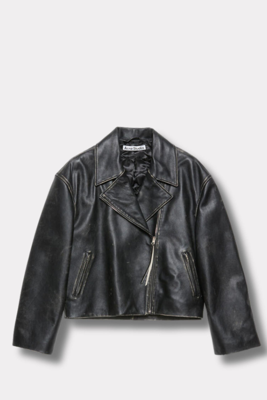 Leather Jacket- Black