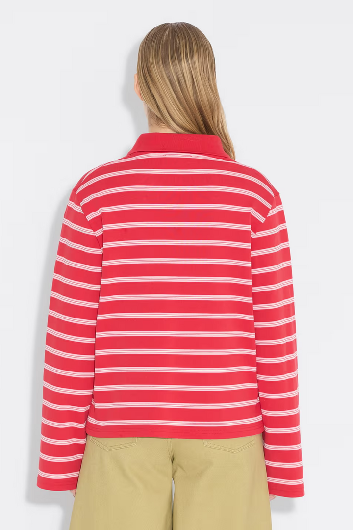 Sunny Polo - Red Stripe