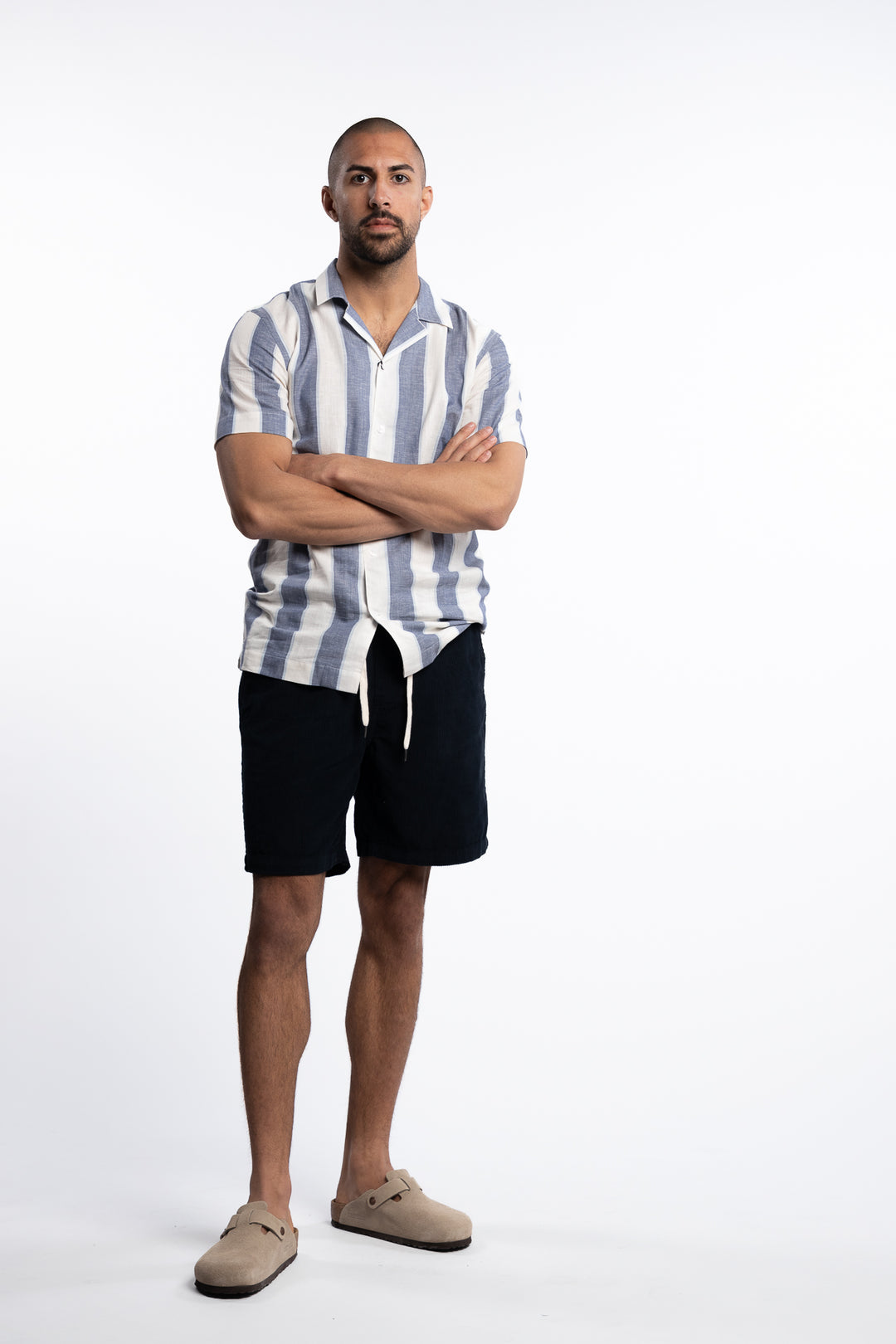 Corduroy Shorts Navy