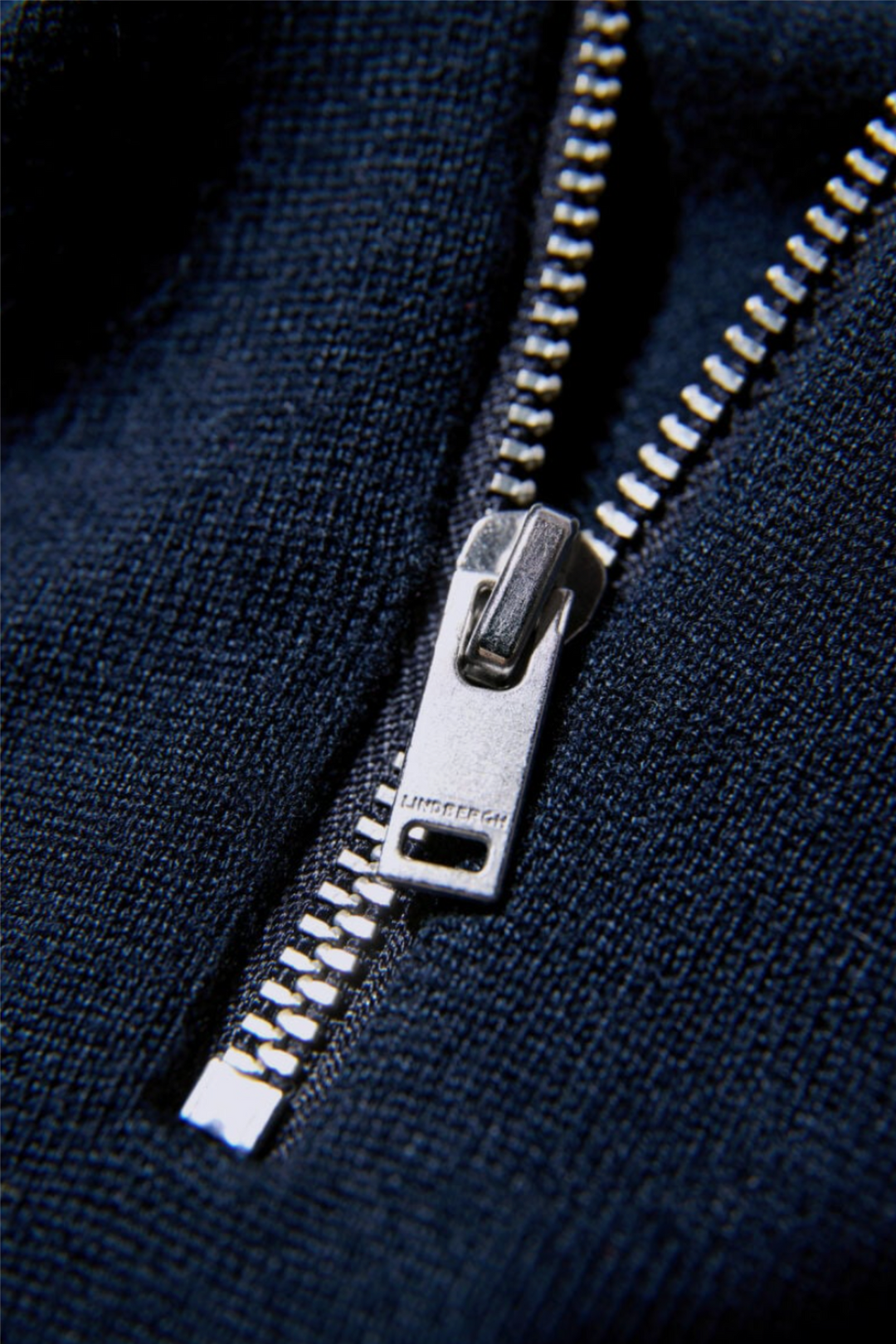 Ecovero Half-Zip Knit Navy