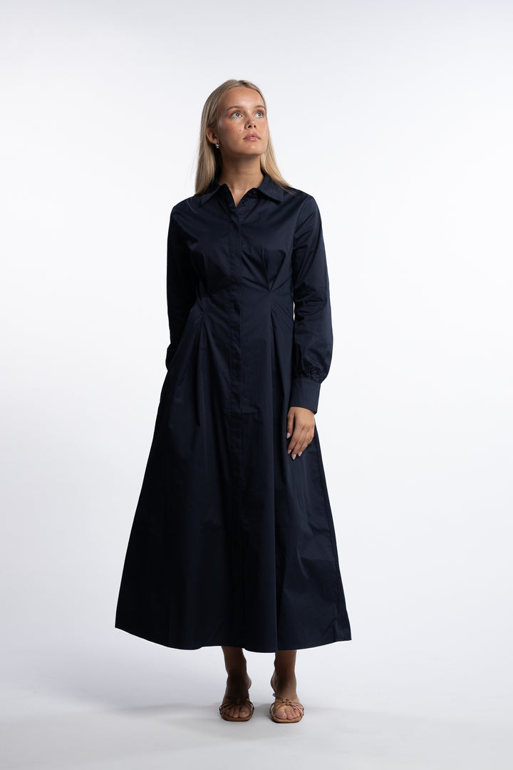 Leandra Dress- Navy