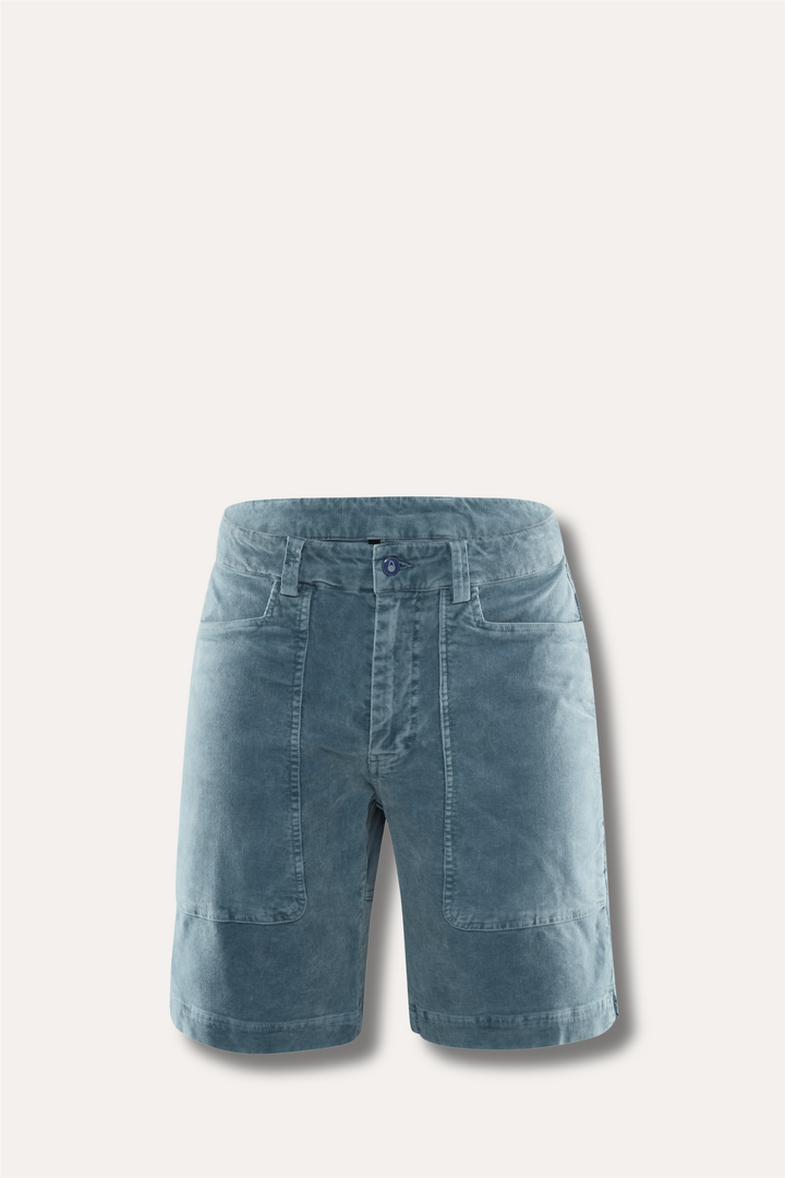 Grinder Corduroy Shorts Shadow Blue