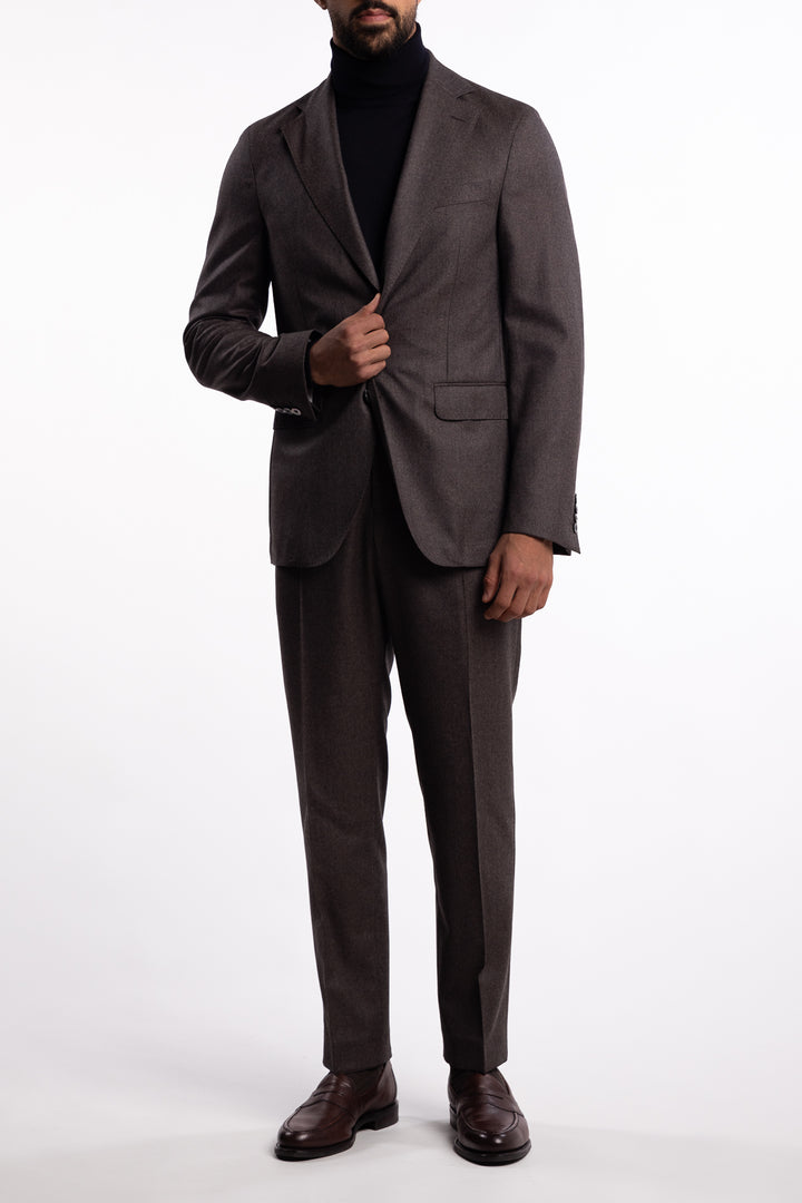 New Sienna Flanell Blazer Brown