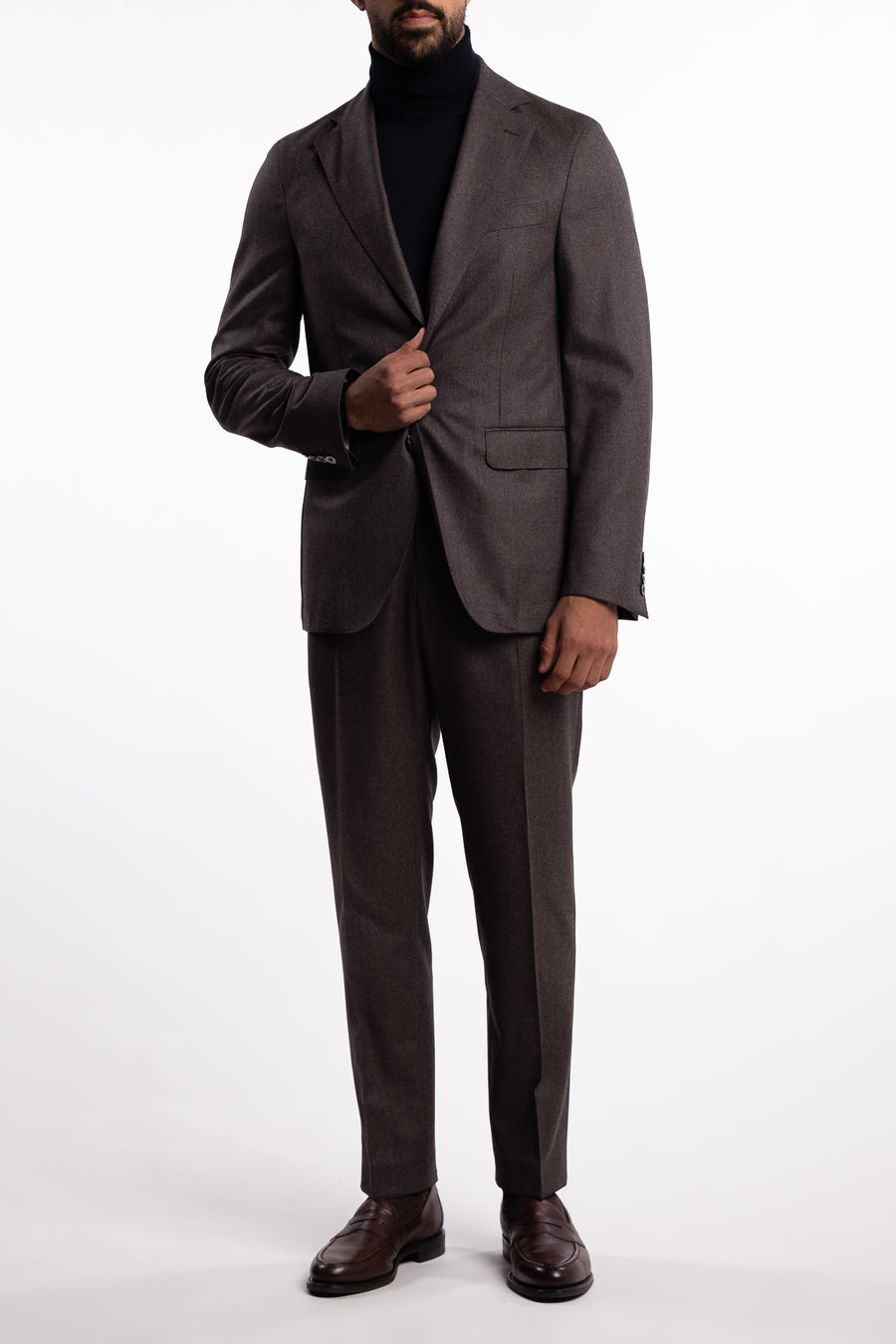 New Sienna Flanell Blazer Brown