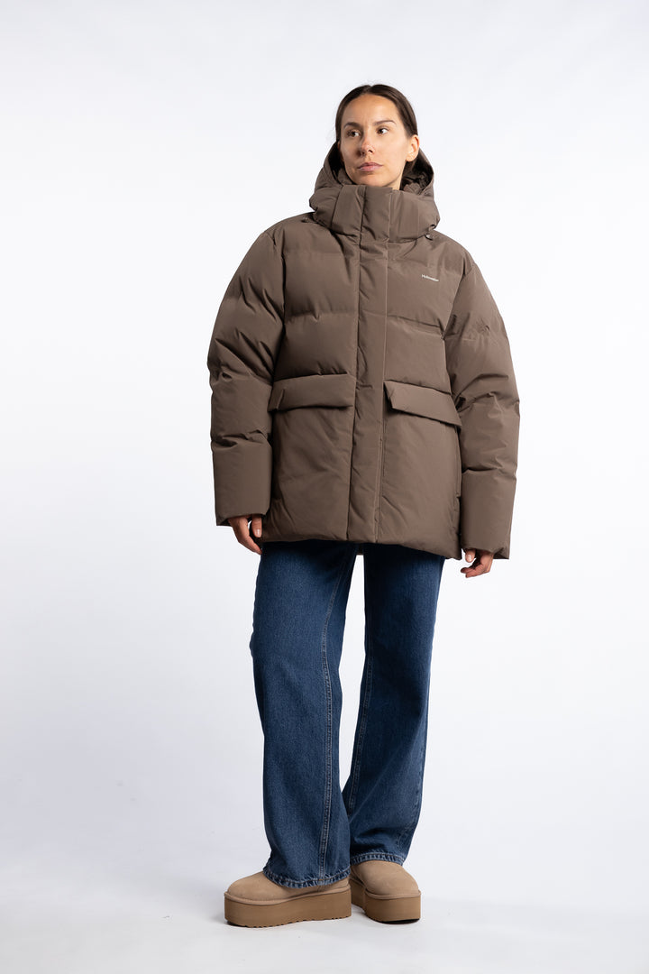 Besseggen Down Jacket- Taupe