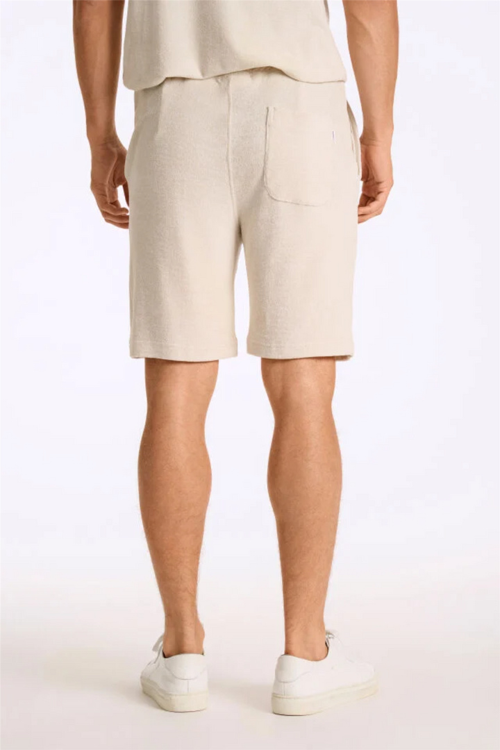 Towel Shorts W. Elastic Waist Fair Grey