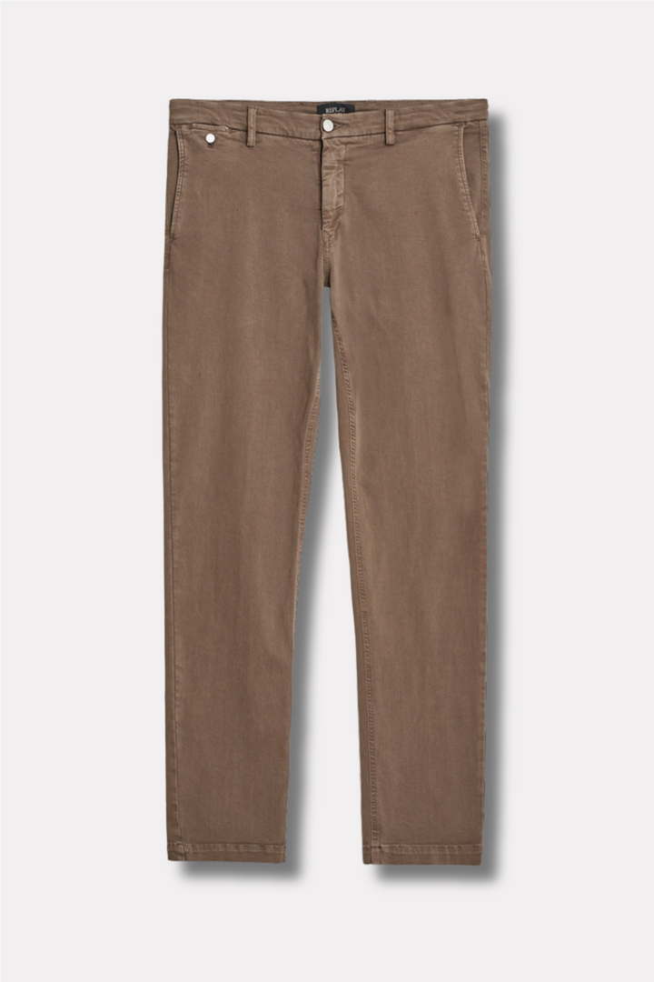 Benni Regular Fit Chinos Brown