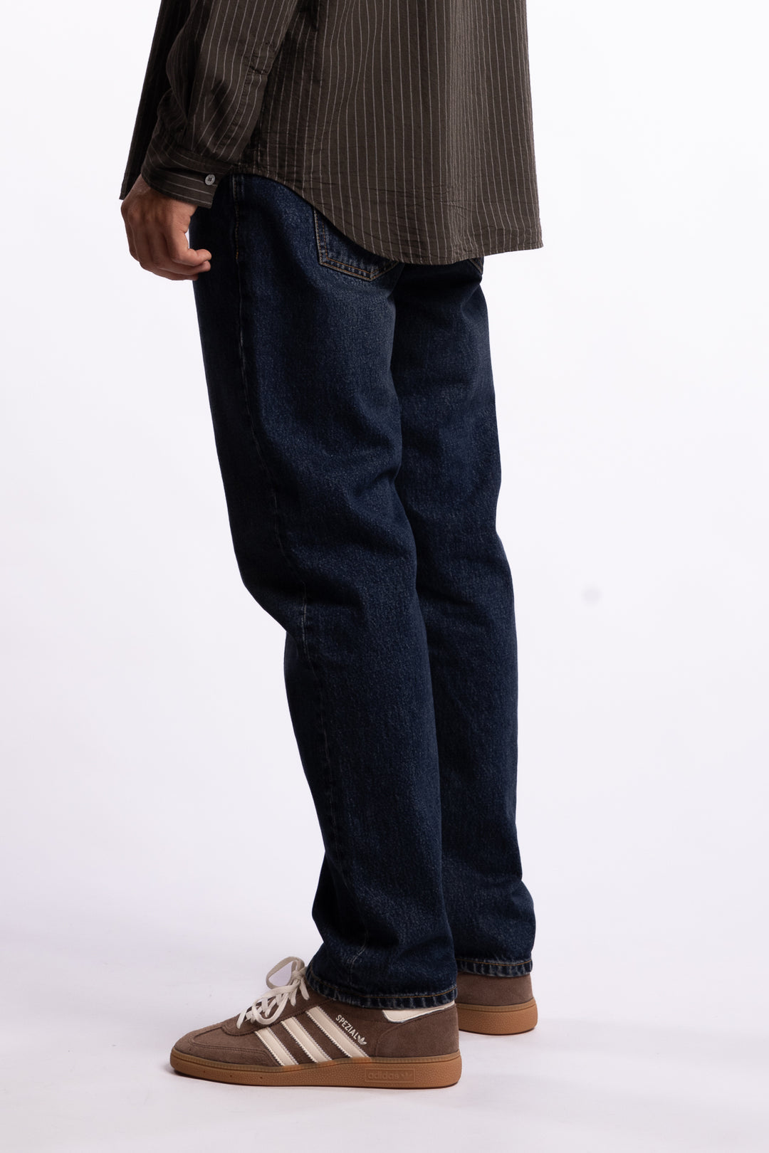 Gritty Jackson Straight Fit Jeans Blue Soil