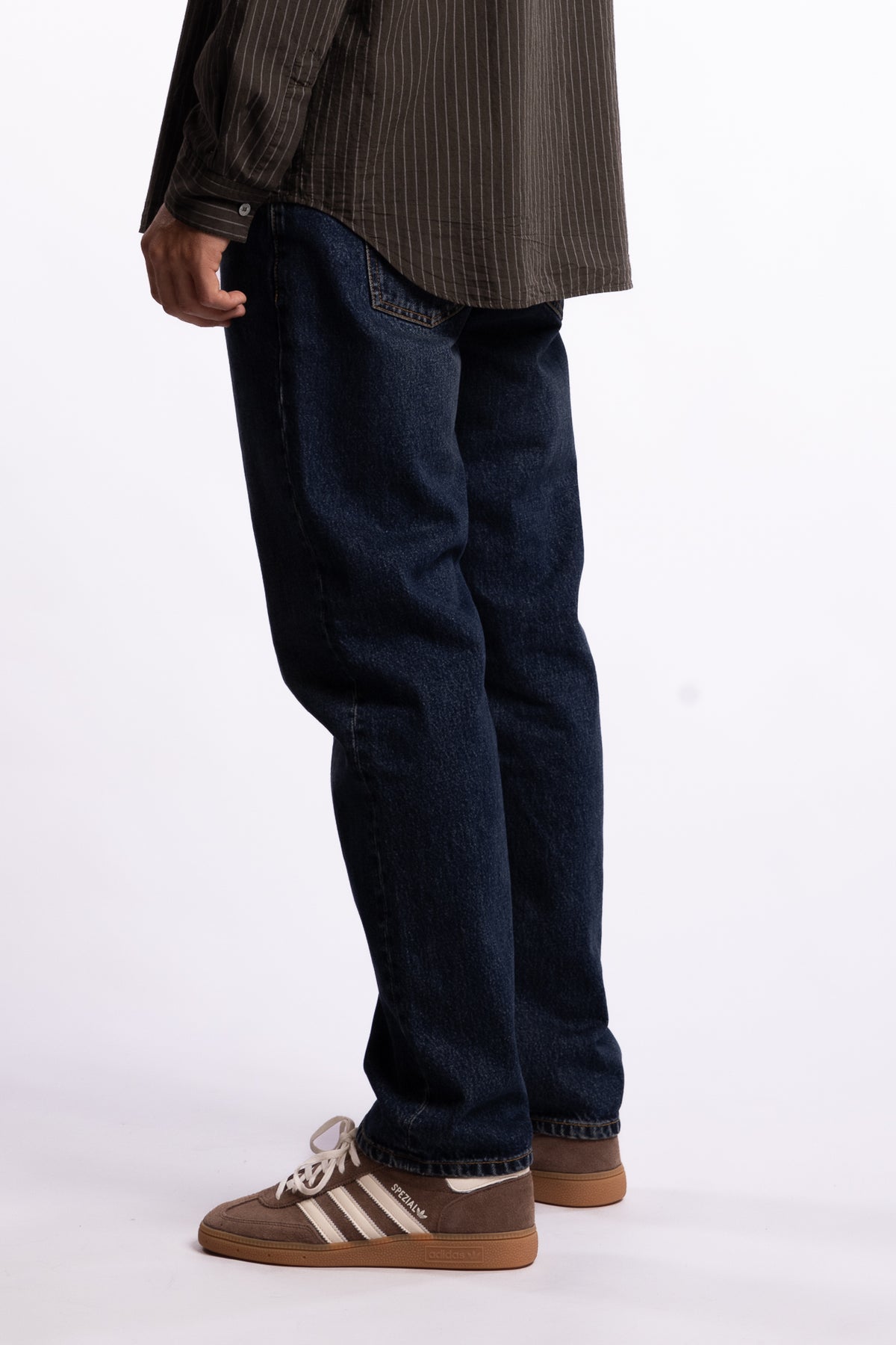 Gritty Jackson Straight Fit Jeans Blue Soil
