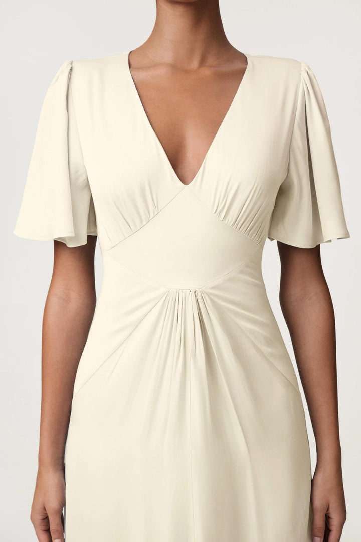 Bari Dress- Vanilla Yellow