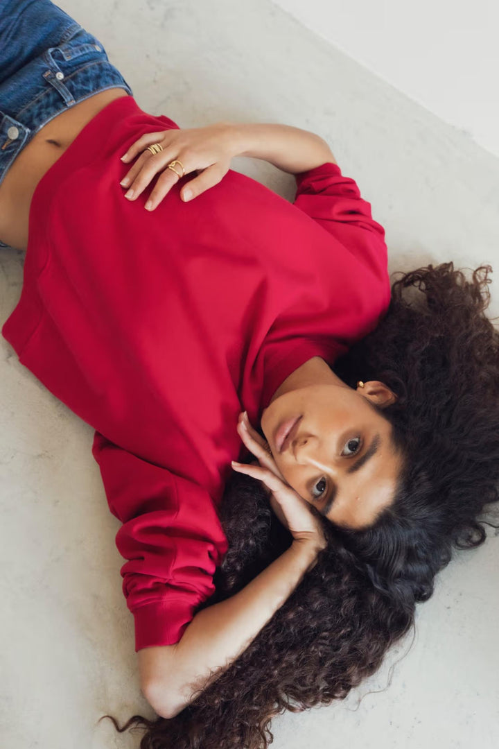 Mara Sweatshirt - Red