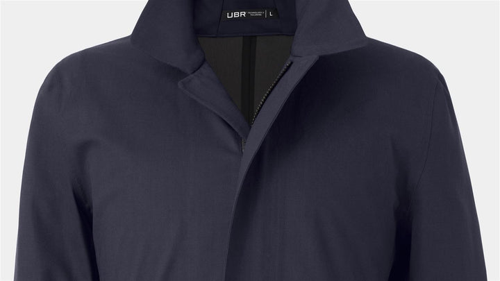 Sky Fall Coat Savile Navy Wool