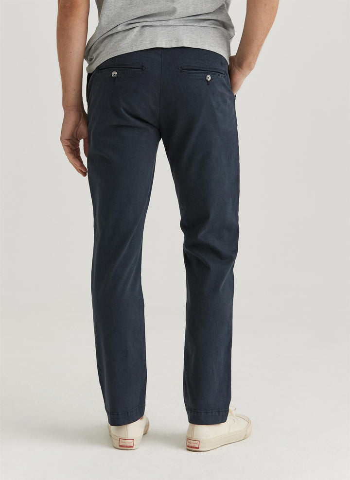Jeffrey Brushed Slim Fit Chino Blue