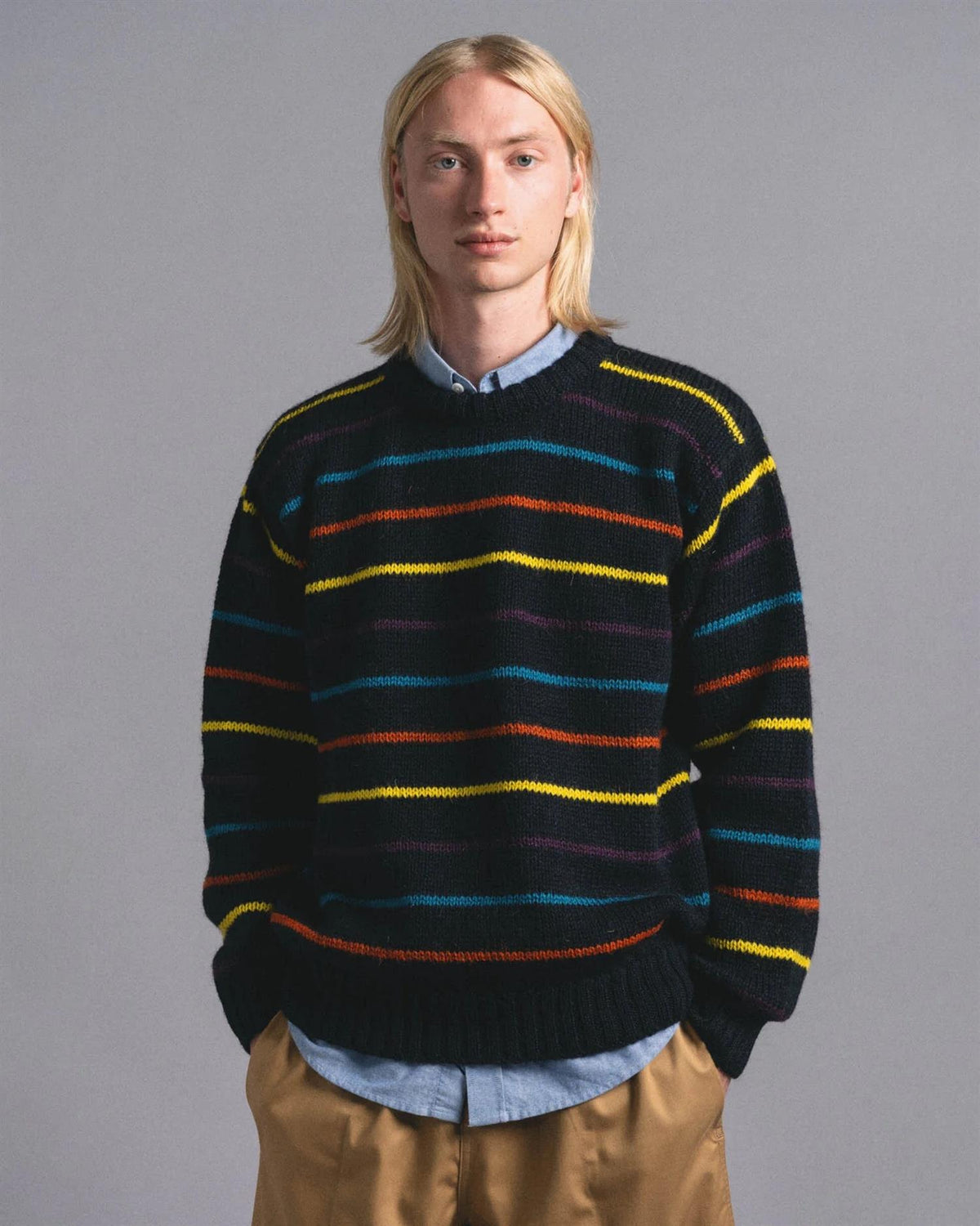 Six Blade Knit Navy