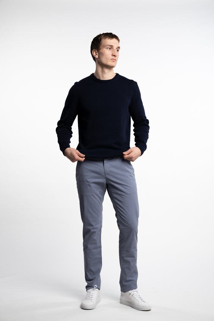 Bobby Slim Fit Stretch Chinos Azure