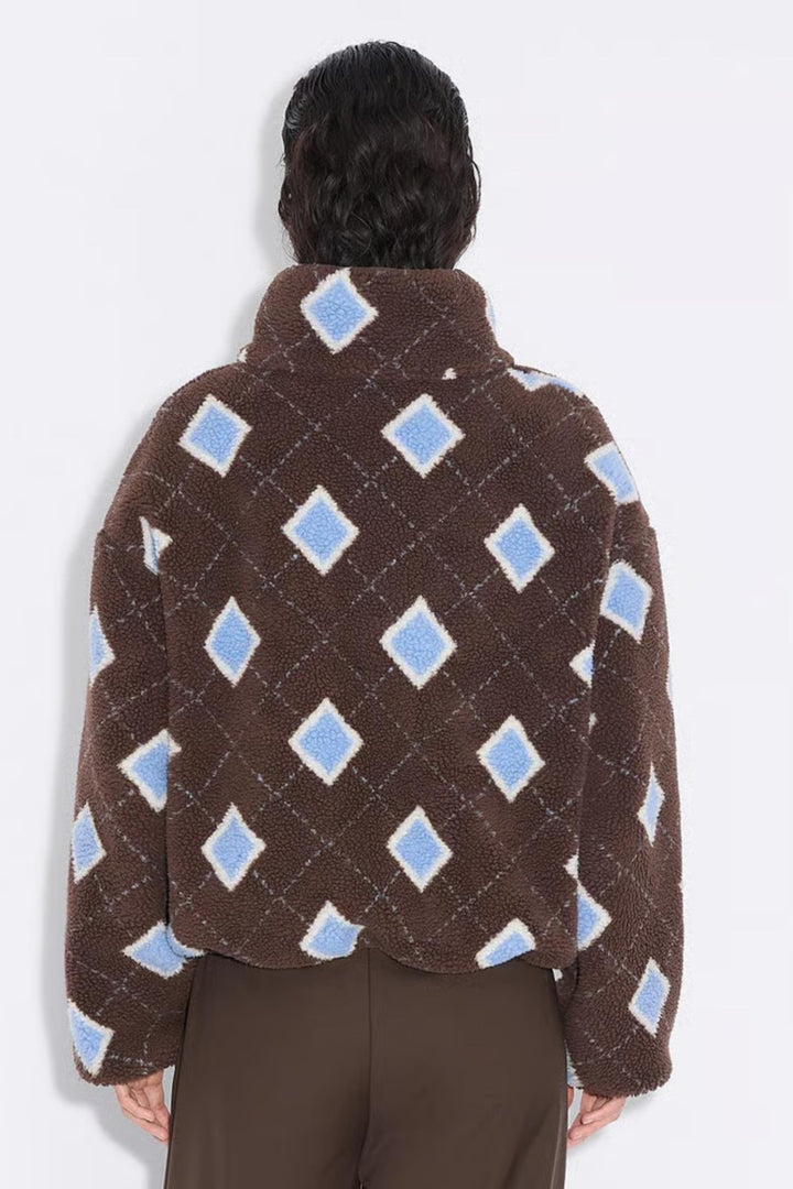 Rype Fleece Jacket- Brown Mix
