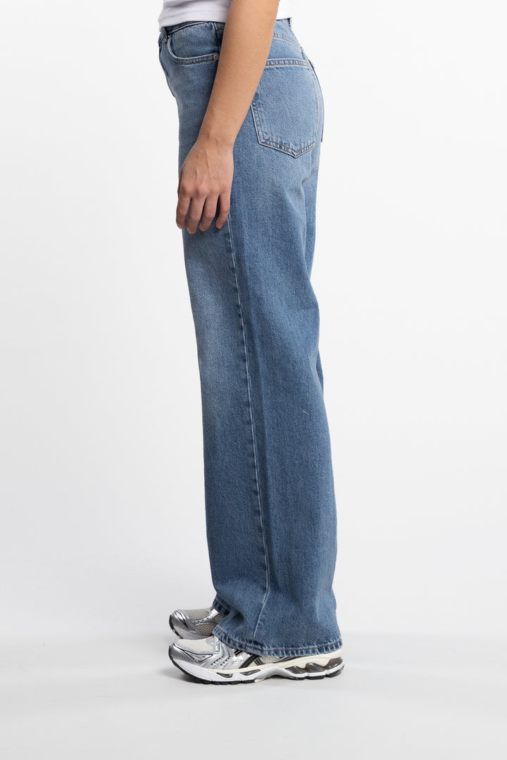 W Wide Jeans- Lt. Blue