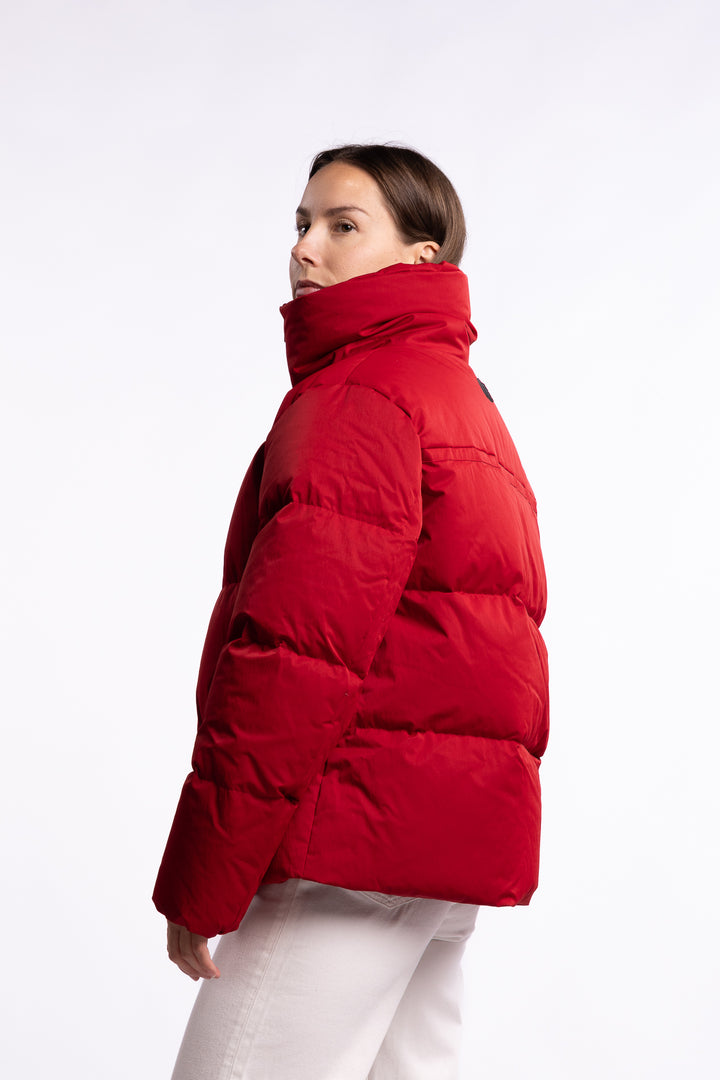 Edmont Down Jacket- Red