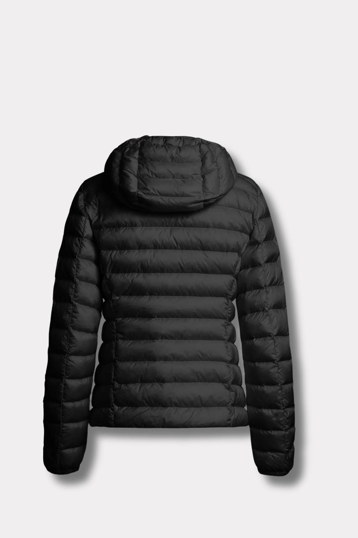 Genie Hooded Down Jacket - Black