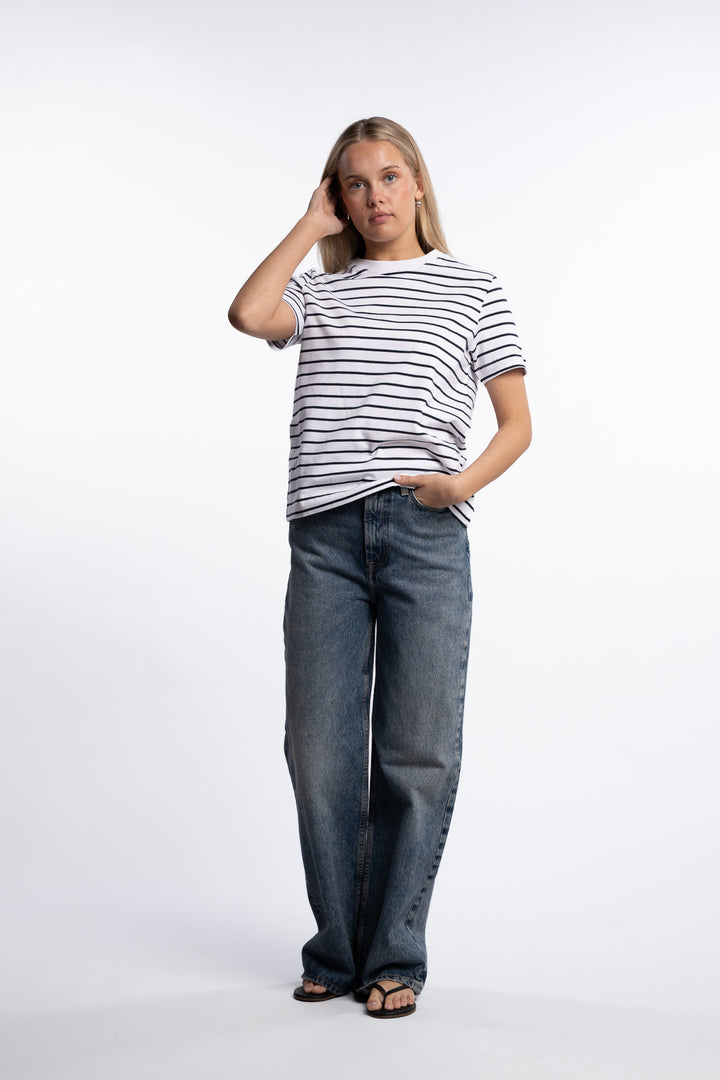 Camino T-shirt SS 6024- Salute Stripe