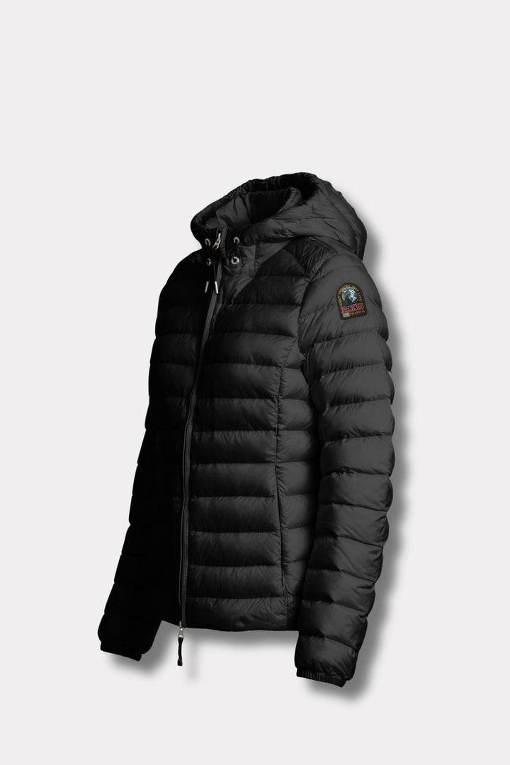 Genie Hooded Down Jacket - Black