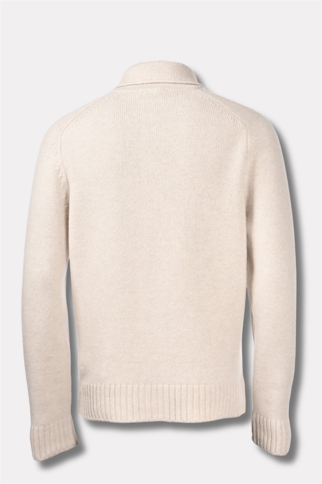 Super Geelong Jacket With Buttons And Shirt Collar Cream