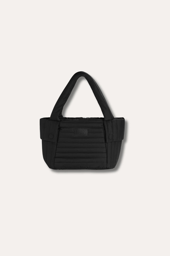 Puffed City Bag- New Black