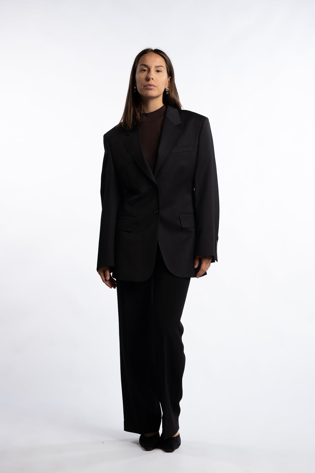 Hourglass Blazer- Black
