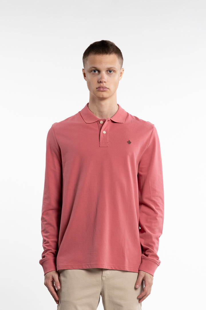 Camden LS Polo Pink