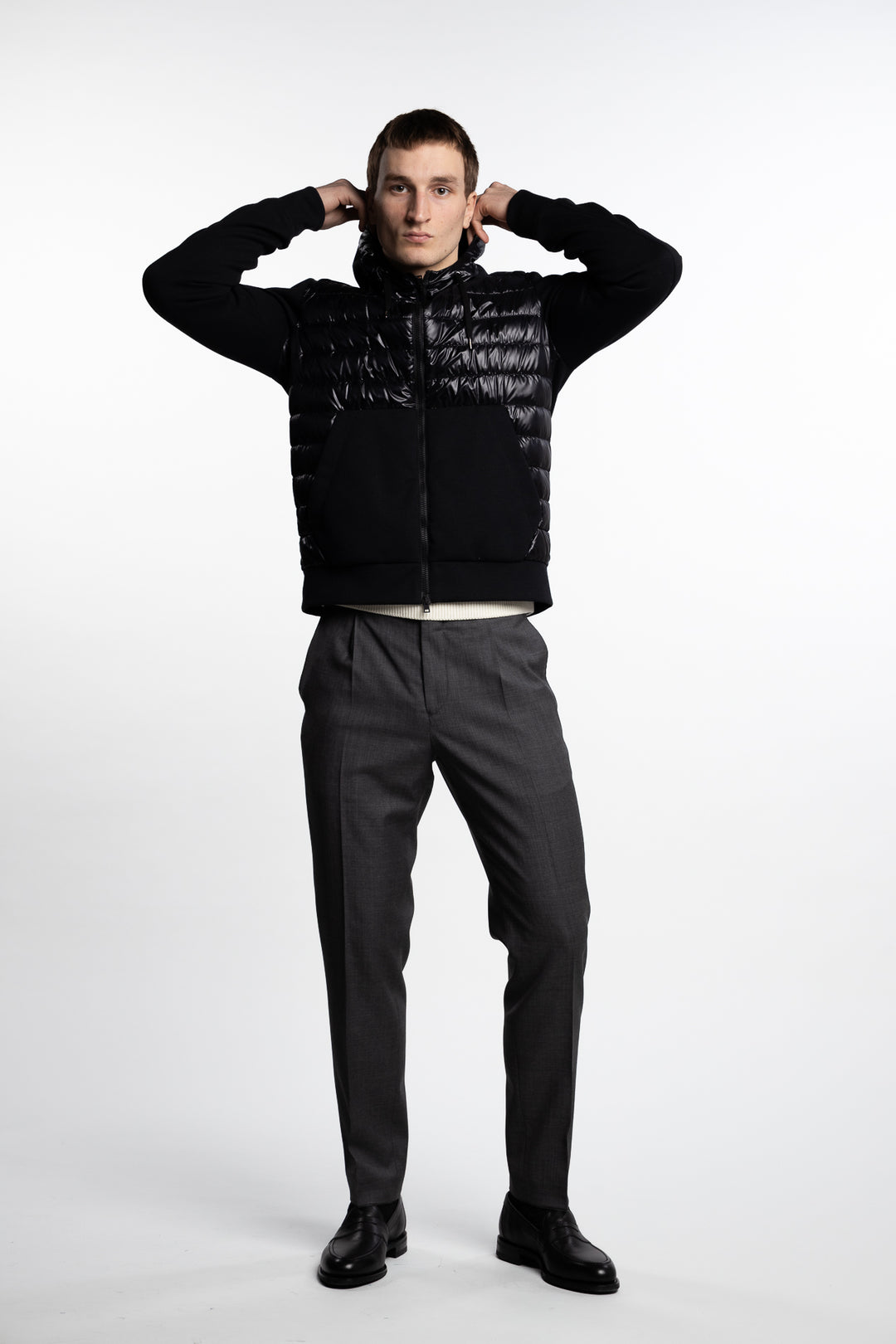 Nylon Ultralight Jacket Black