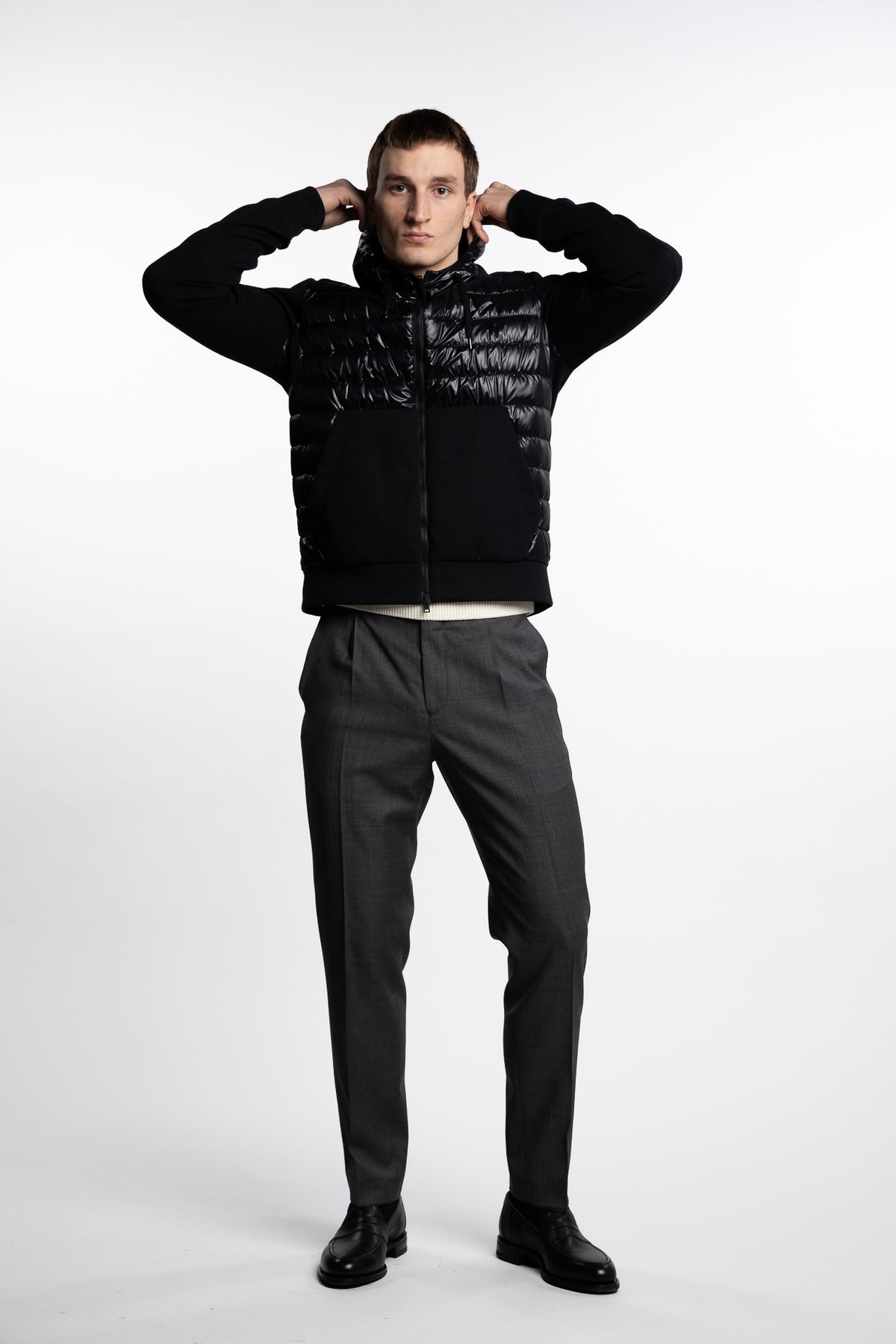 Nylon Ultralight Jacket Black