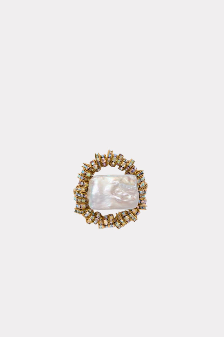 Mini Paris Brooch- Gold
