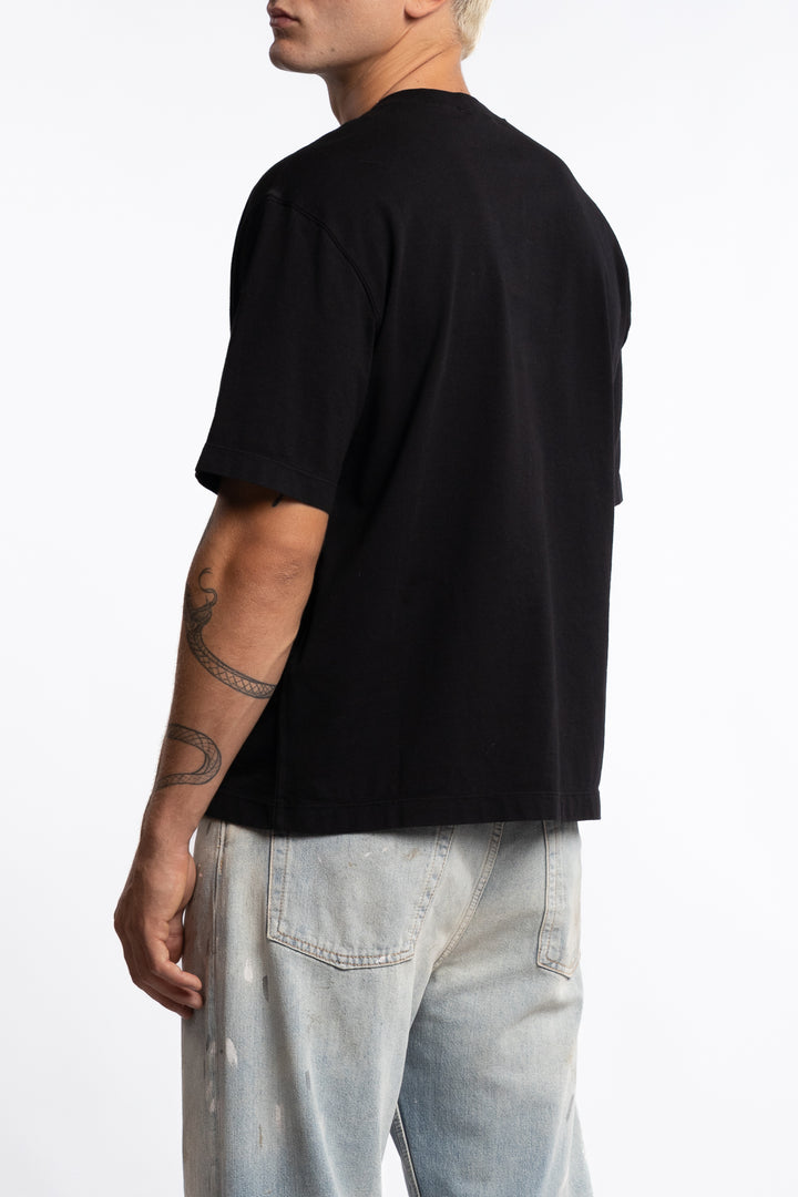 210025 Combed Organic Cotton Jersey Black