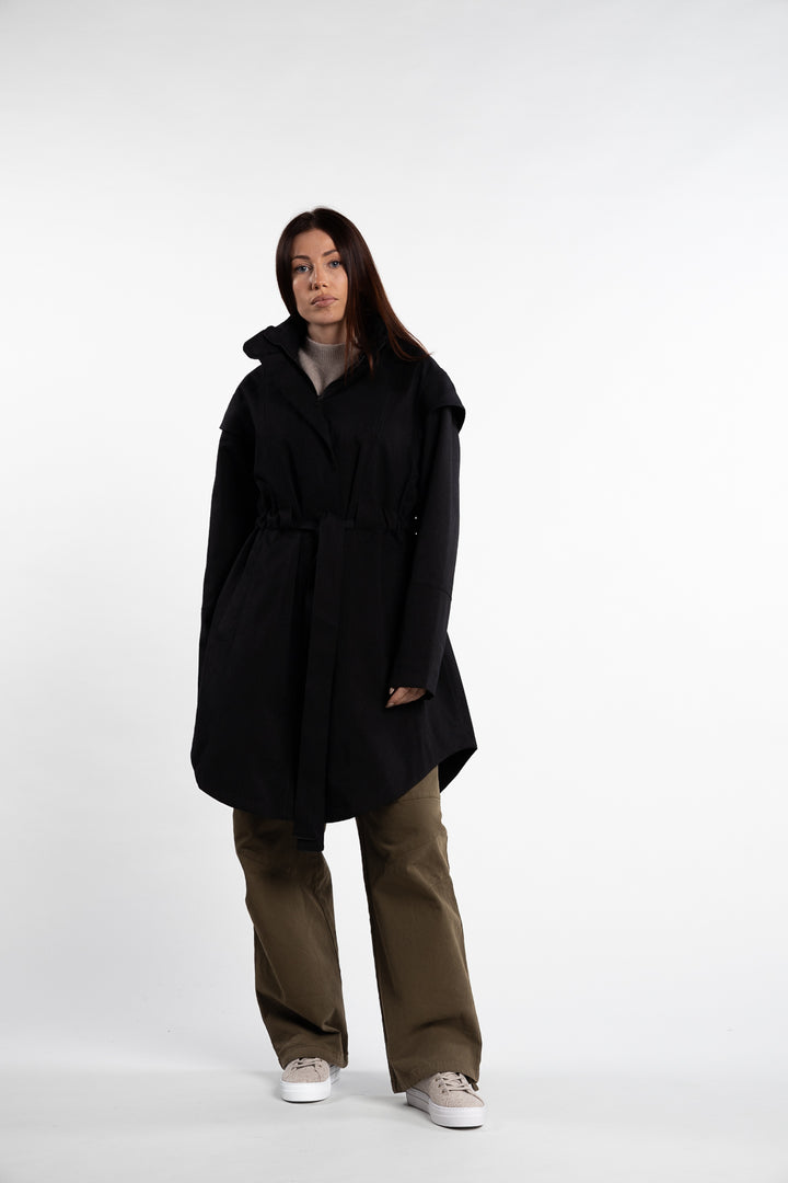 Monsun Coat- New Black