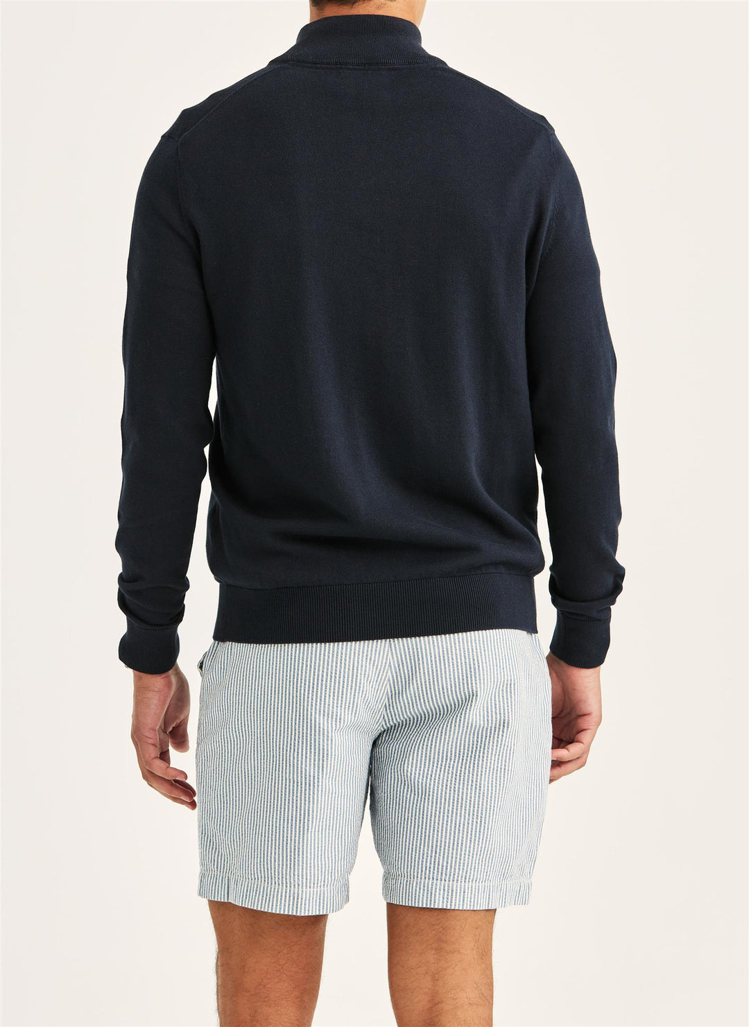 Riley Half Zip Old Blue