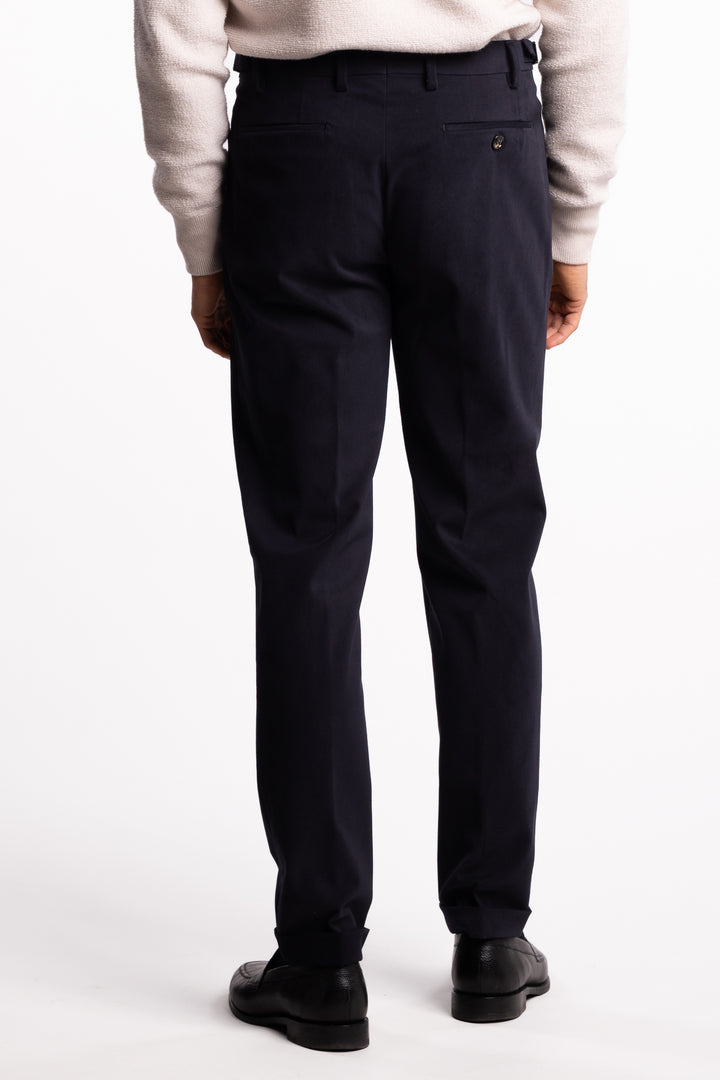 Retrolong Soft Cotton Stretch Navy