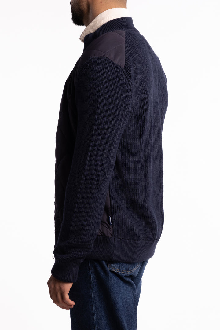 Newland Quilted Jumper Classic Navy