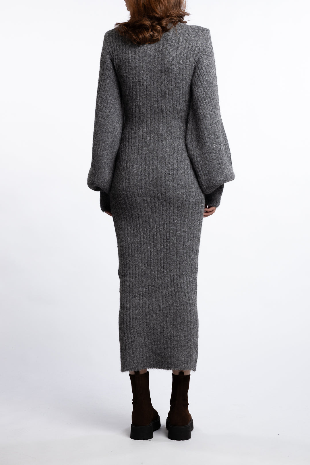 Montana Dress- Grey Melange