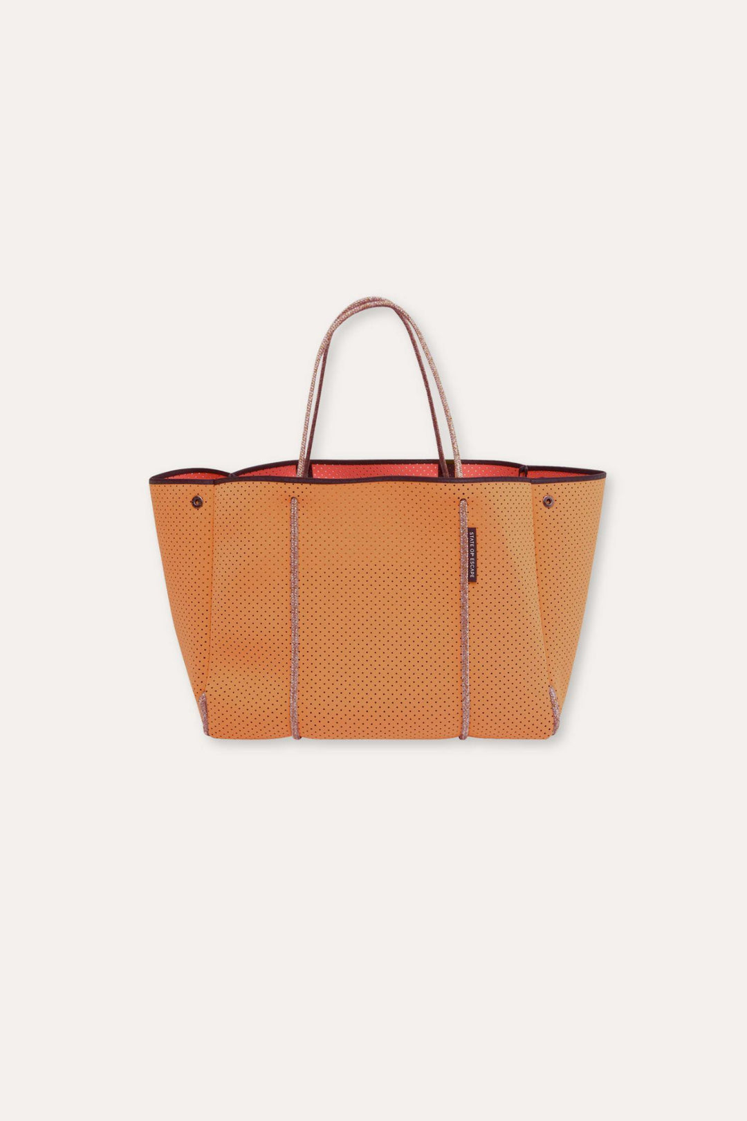 Escape Tote- Peach Haze Guava