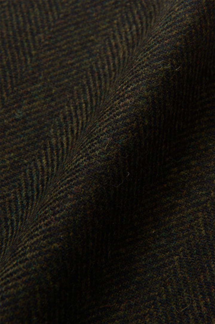 Fogerty Regular Fit Tweed Blazer Moon Green