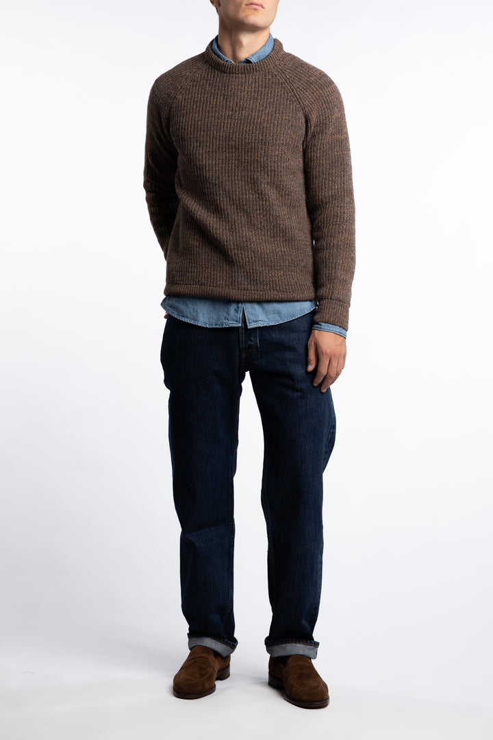 Horseford Crew Neck Sandstone