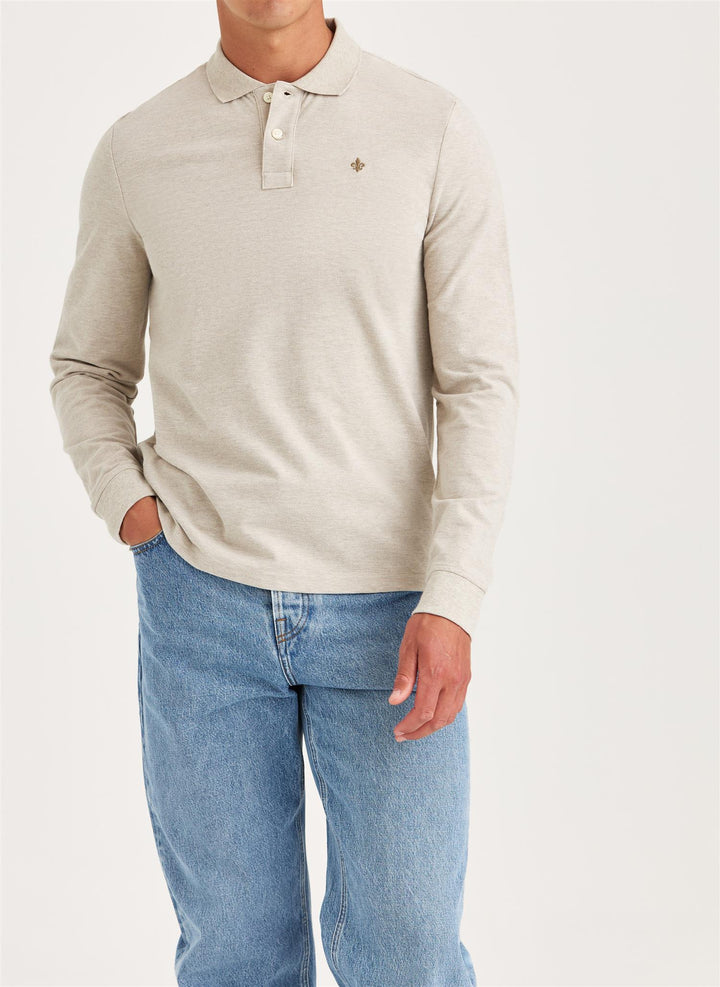 Camden LS Polo Khaki