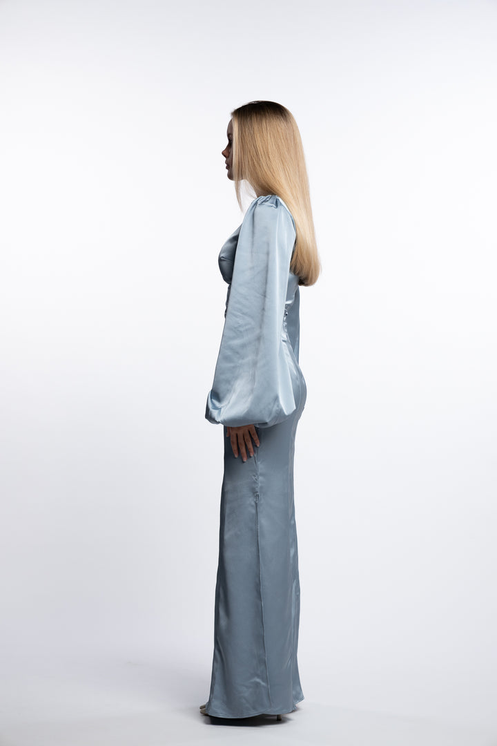 Andora Maxi Dress- Light Blue