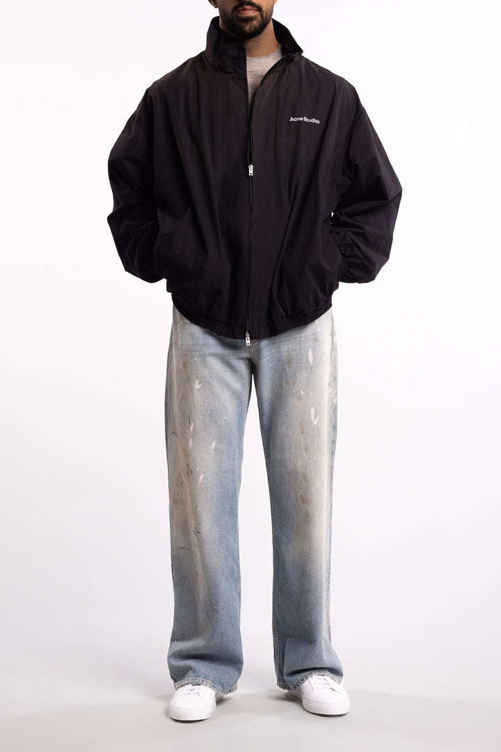 Lightweight Cotton Poplin Jacket Black