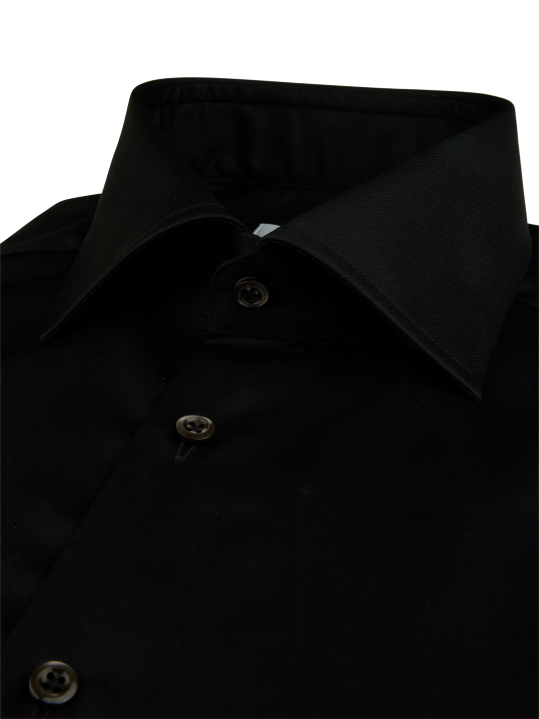 Regular Twill Shirt Black