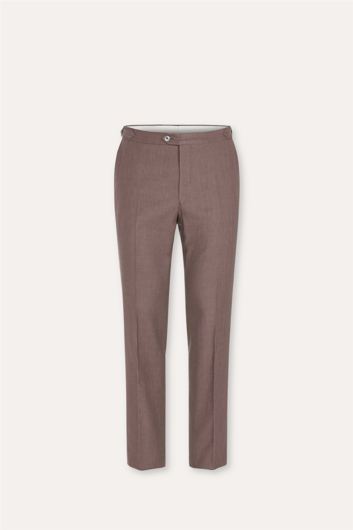 Dandy Side Adjusters Linen Trousers Purple