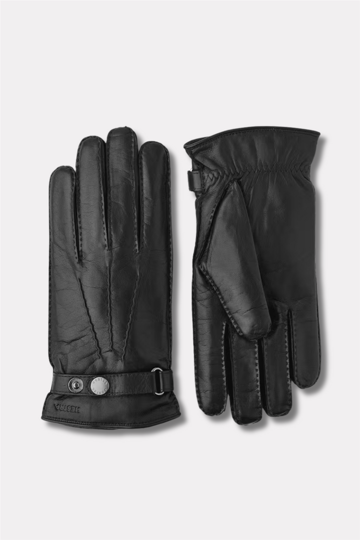 Jake Leather Gloves Black