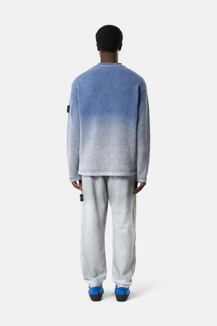 5100003 Oversized-fit crewneck jumper Avio Blue