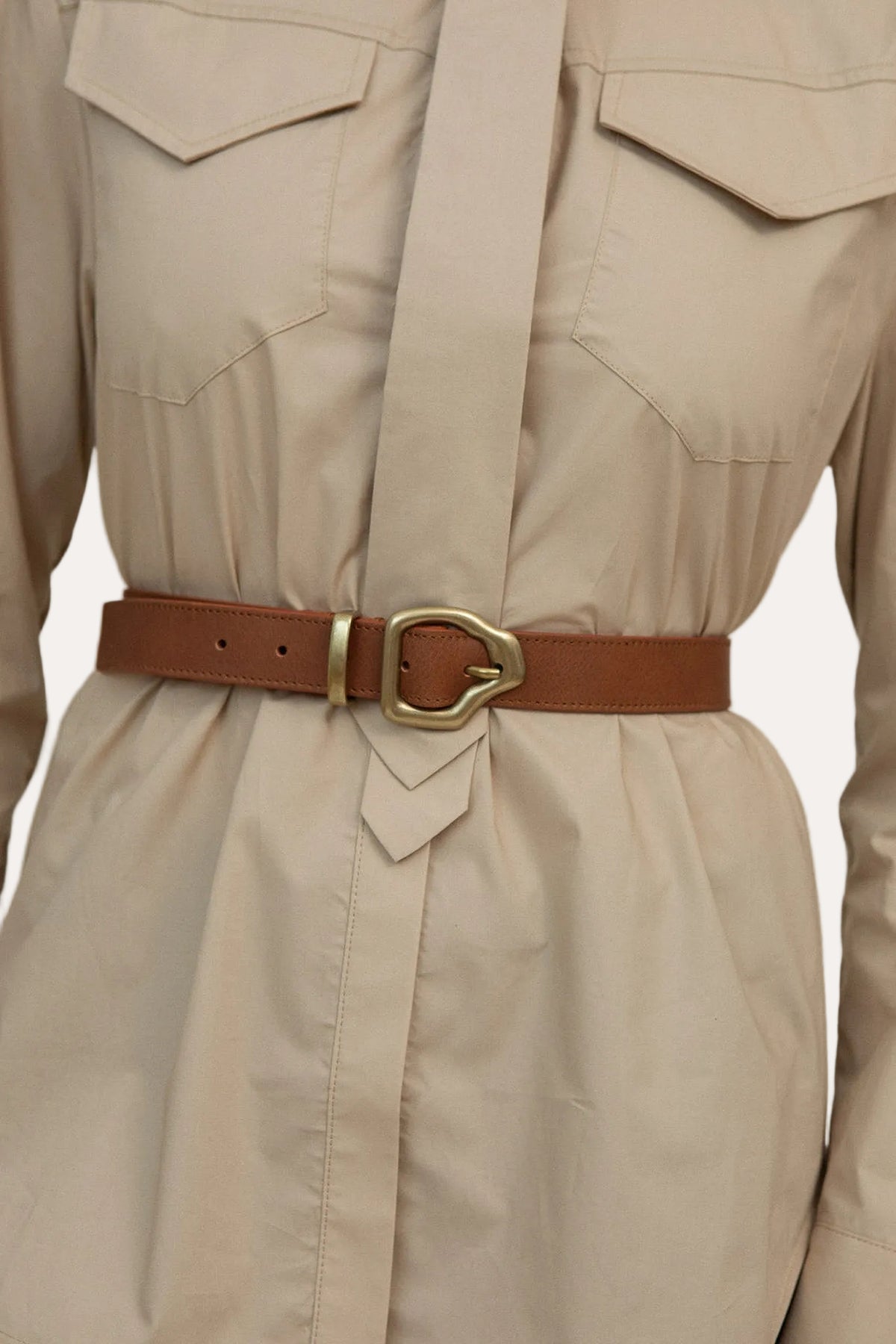 Ako Mini Belt Nutmeg Gold - Cala Jade